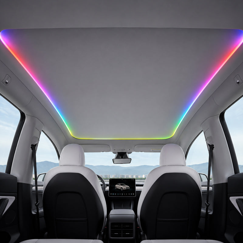 Tesla Model Y Electric Sunshade | Heat & UV Protection